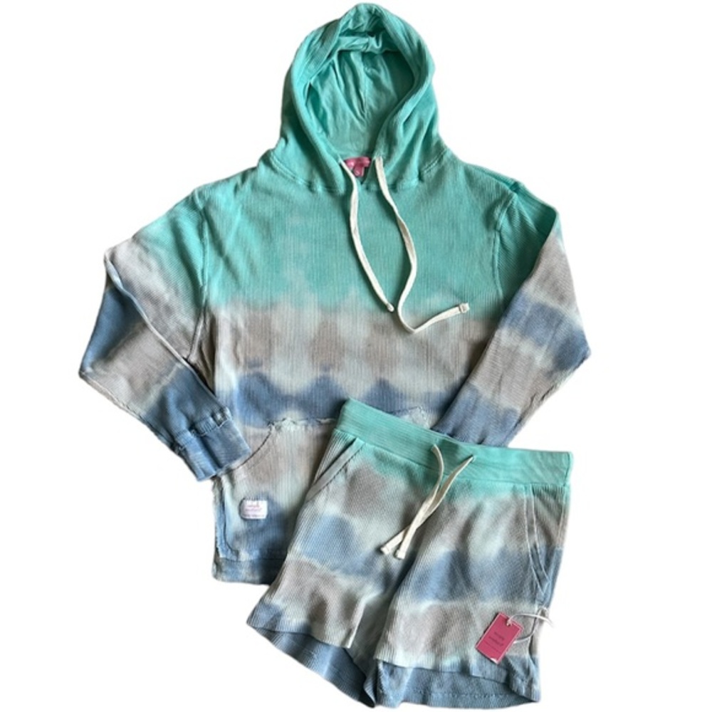 Simply Southern Tie Dye Lounge Short Set